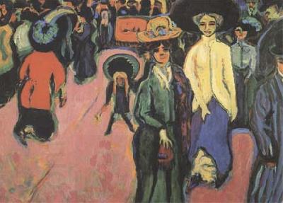 Ernst Ludwig Kirchner The Street (mk09)